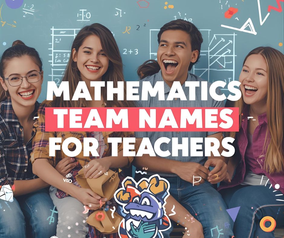 Mathematics Team Names for Teachers