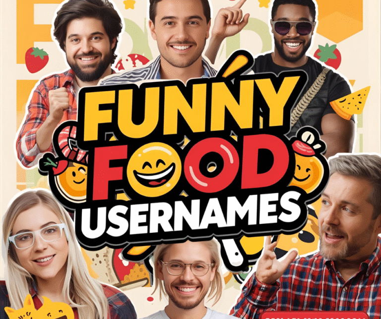 690 + Cool and Funny Food Usernames