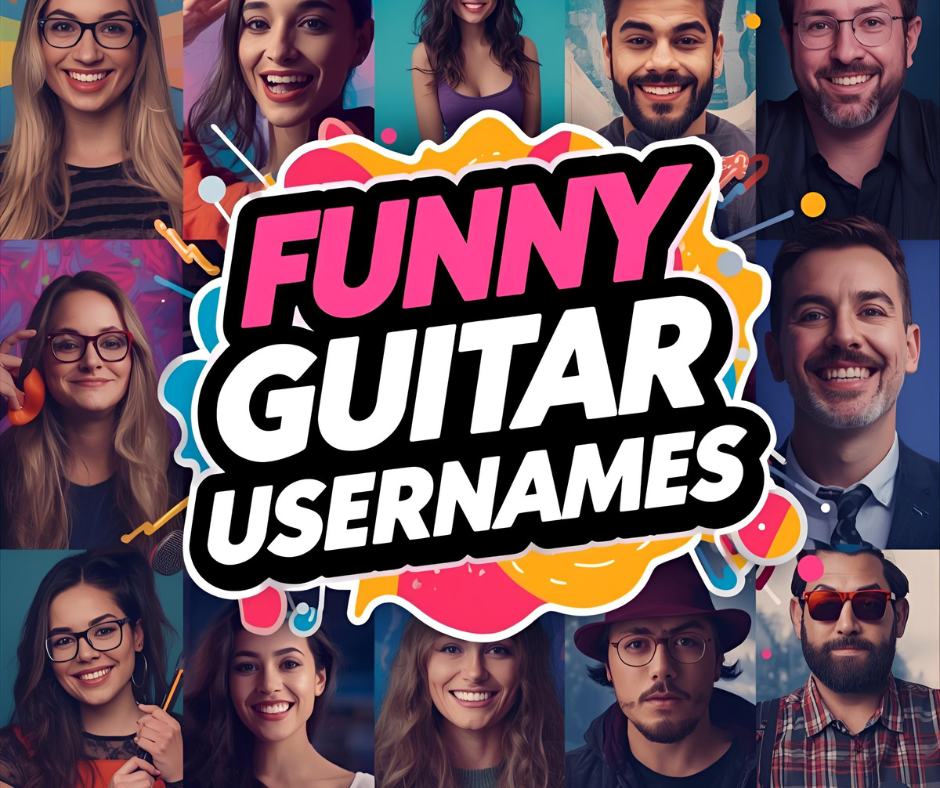 Funny Guitar Usernames Ideas
