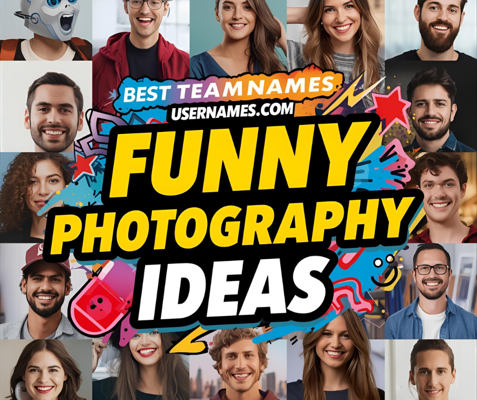 Funny Photography Usernames Ideas